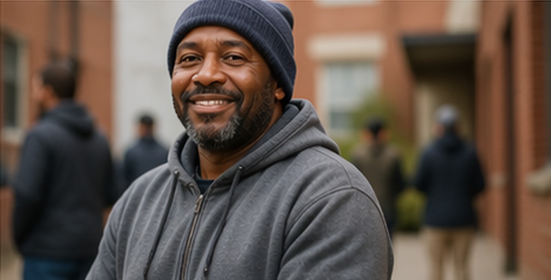 PPCS community member smiling outside